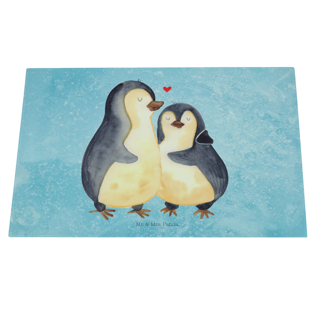 Glasschneidebrett Pinguin umarmen Glasschneidebrett, Schneidebrett, Frühstücksbrett, Küche, Pinguin, Liebe, Liebespaar, Liebesbeweis, Liebesgeschenk, Verlobung, Jahrestag, Hochzeitstag, Hochzeit, Hochzeitsgeschenk