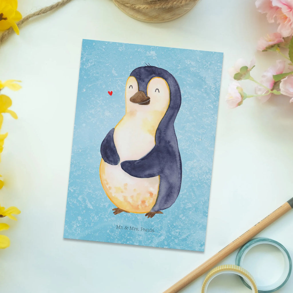 Postkarte Pinguin Diät Postkarte, Karte, Geschenkkarte, Grußkarte, Einladung, Ansichtskarte, Geburtstagskarte, Einladungskarte, Dankeskarte, Ansichtskarten, Einladung Geburtstag, Einladungskarten Geburtstag, Pinguin, Pinguine, Diät, Abnehmen, Abspecken, Gewicht, Motivation, Selbstliebe, Körperliebe, Selbstrespekt