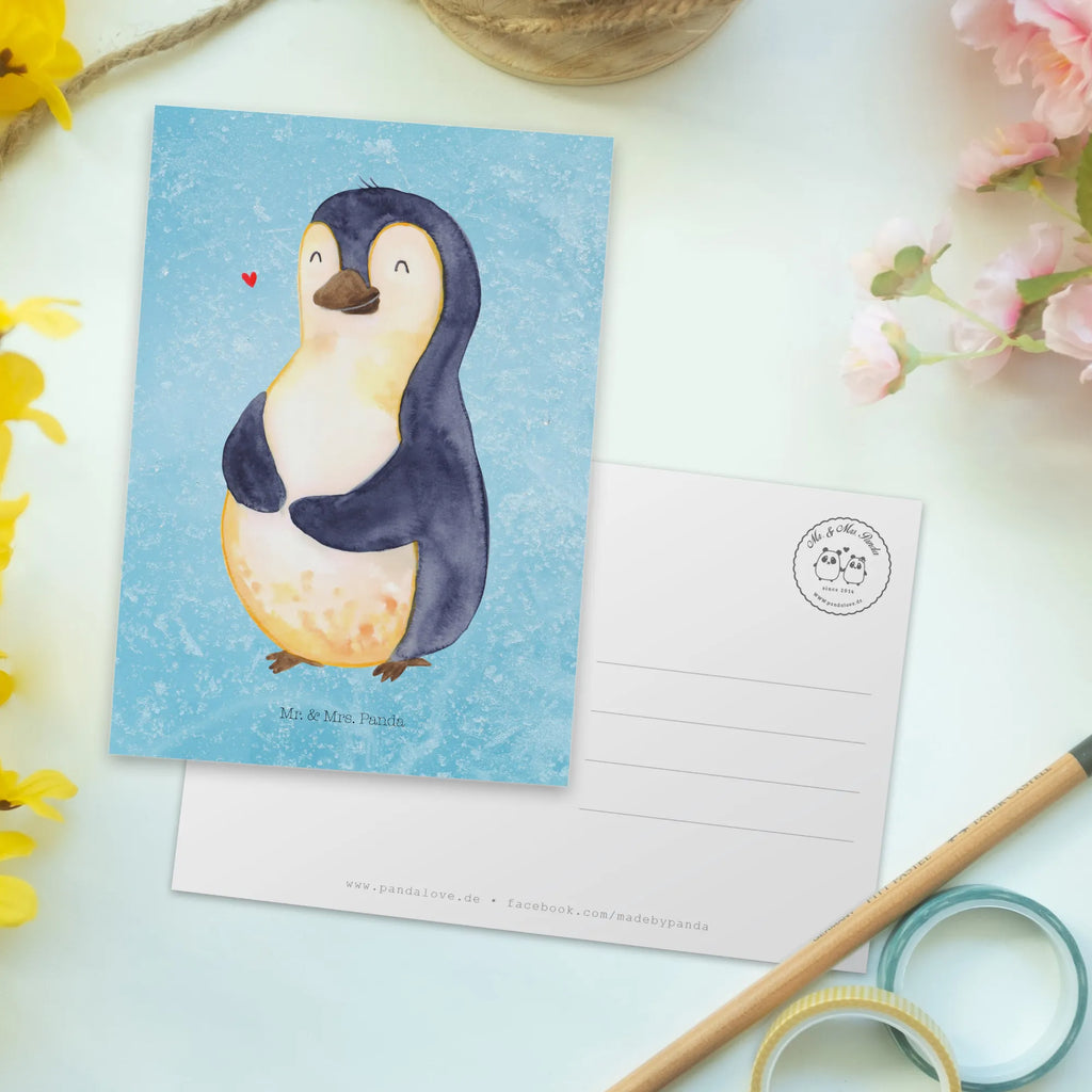 Postkarte Pinguin Diät Postkarte, Karte, Geschenkkarte, Grußkarte, Einladung, Ansichtskarte, Geburtstagskarte, Einladungskarte, Dankeskarte, Ansichtskarten, Einladung Geburtstag, Einladungskarten Geburtstag, Pinguin, Pinguine, Diät, Abnehmen, Abspecken, Gewicht, Motivation, Selbstliebe, Körperliebe, Selbstrespekt