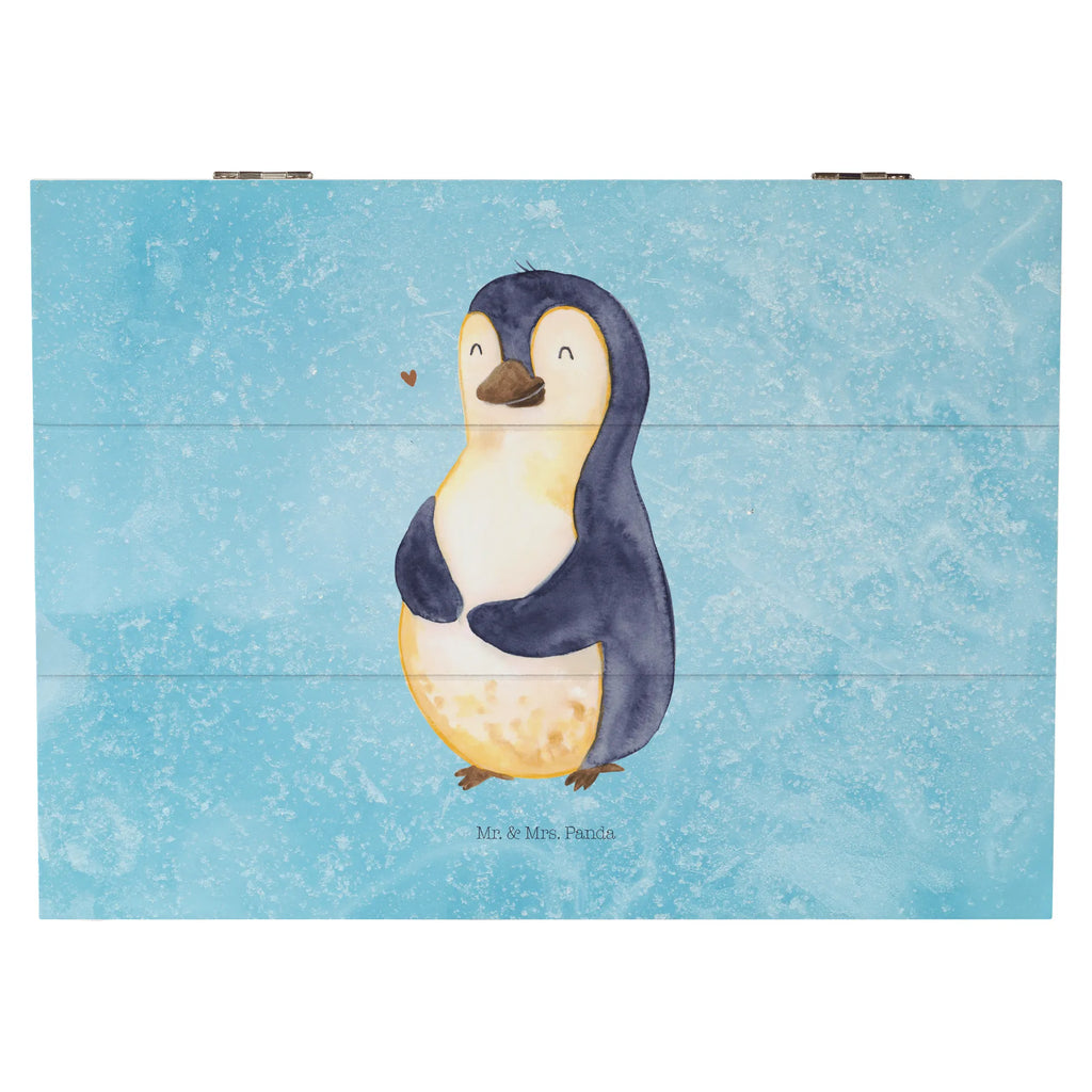 Holzkiste Pinguin Diät Holzkiste, Kiste, Schatzkiste, Truhe, Schatulle, XXL, Erinnerungsbox, Erinnerungskiste, Dekokiste, Aufbewahrungsbox, Geschenkbox, Geschenkdose, Pinguin, Pinguine, Diät, Abnehmen, Abspecken, Gewicht, Motivation, Selbstliebe, Körperliebe, Selbstrespekt