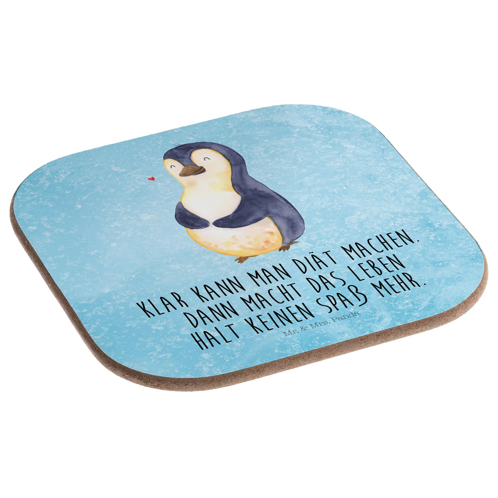 Quadratische Untersetzer Pinguin Diät Untersetzer, Bierdeckel, Glasuntersetzer, Untersetzer Gläser, Getränkeuntersetzer, Untersetzer aus Holz, Untersetzer für Gläser, Korkuntersetzer, Untersetzer Holz, Holzuntersetzer, Tassen Untersetzer, Untersetzer Design, Pinguin, Pinguine, Diät, Abnehmen, Abspecken, Gewicht, Motivation, Selbstliebe, Körperliebe, Selbstrespekt