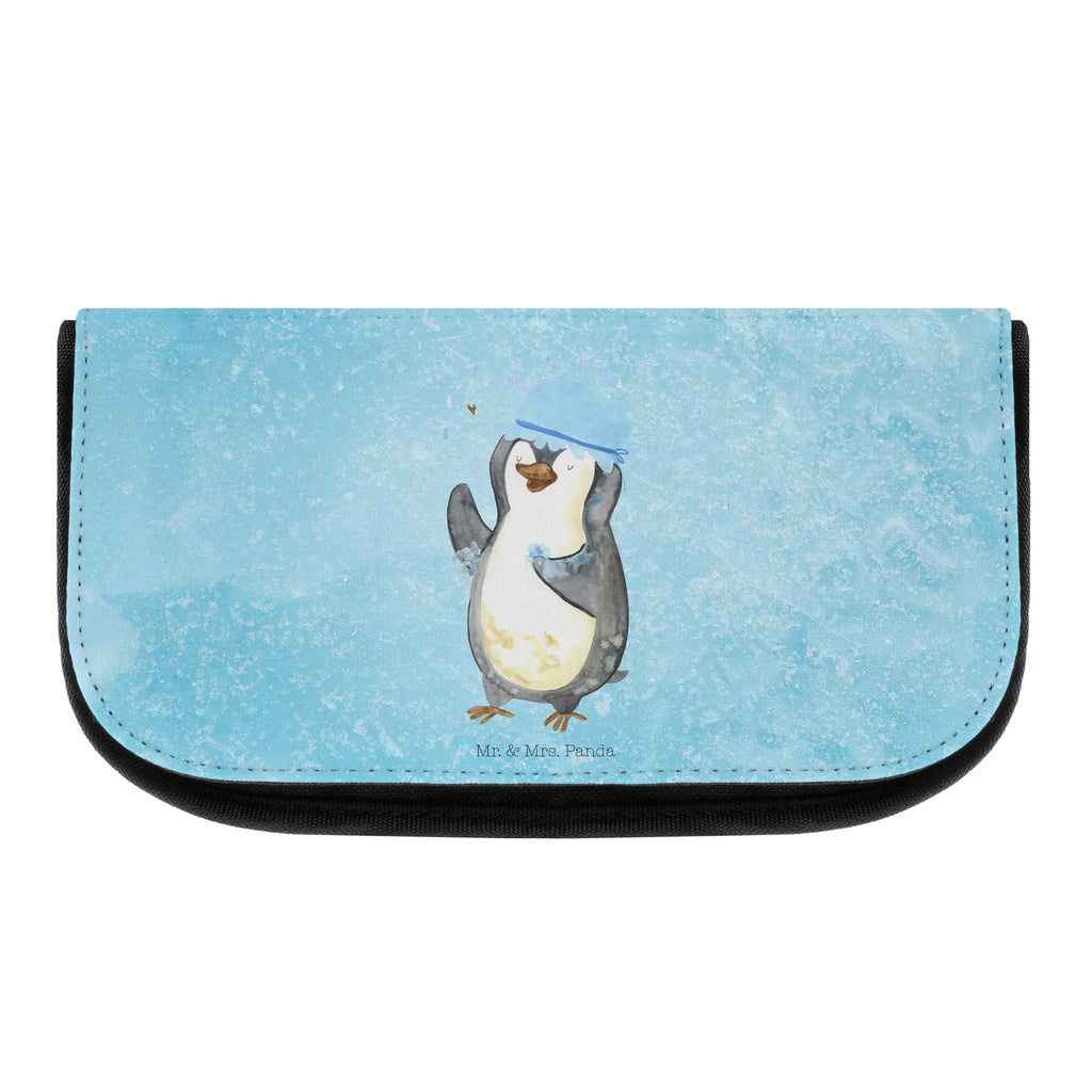 Kosmetiktasche Pinguin duscht Kosmetikbeutel, Kulturtasche, Kulturbeutel, Schminktasche, Make-Up Tasche, Kosmetiktasche, Beauty Bag, Kosmetiktasche Damen, Make Up Tasche, Kosmetik Tasche, Kosmetiktasche Klein, Kleine Kosmetiktasche, Schminktasche Klein, Kosmetiktasche Mit Fächern, Schminktäschen, Schminke Tasche, Kosmetiktaschen Damen, Beauty Case, Schmink Täschchen, Pinguin, Pinguine, Dusche, duschen, Lebensmotto, Motivation, Neustart, Neuanfang, glücklich sein