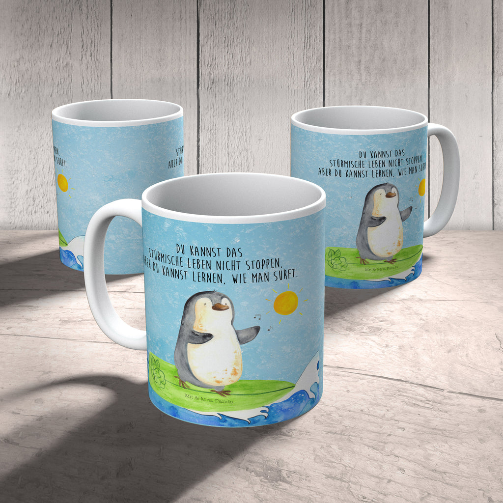 Kindertasse Pinguin Surfer Kindertasse, Kinder Tasse, Kunststoff Tasse, Kindergarten Tasse, Trinkbecher, Camping Becher, Kaffeetasse, Kunststoffbecher, Kindergartenbecher, Outdoorgeschirr, Kunststoffgeschirr, Reisebecher, Reisetasse, Kinderbecher, Bruchfeste Tasse, Bruchsichere Tasse, Plastik Tasse, Plastiktasse, Pinguin, Pinguine, surfen, Surfer, Hawaii, Urlaub, Wellen, Wellen reiten, Portugal