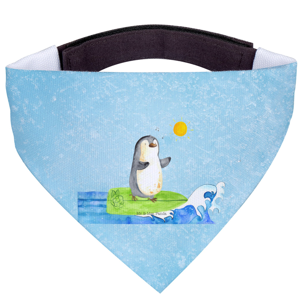 Hundehalstuch Pinguin Surfer Hundehalstuch, Halstuch, Hunde, Tuch, mittel, mittelgroße Hunde, Pinguin, Pinguine, surfen, Surfer, Hawaii, Urlaub, Wellen, Wellen reiten, Portugal