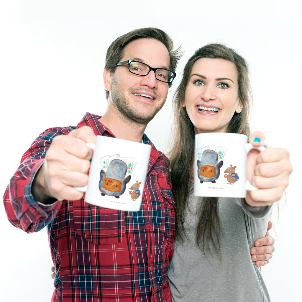 Kindertasse Pinguin & Maus Wanderer Kindertasse, Kinder Tasse, Kunststoff Tasse, Kindergarten Tasse, Trinkbecher, Camping Becher, Kaffeetasse, Kunststoffbecher, Kindergartenbecher, Outdoorgeschirr, Kunststoffgeschirr, Reisebecher, Reisetasse, Kinderbecher, Bruchfeste Tasse, Bruchsichere Tasse, Plastik Tasse, Plastiktasse, Pinguin, Pinguine, Abenteurer, Abenteuer, Roadtrip, Ausflug, Wanderlust, wandern