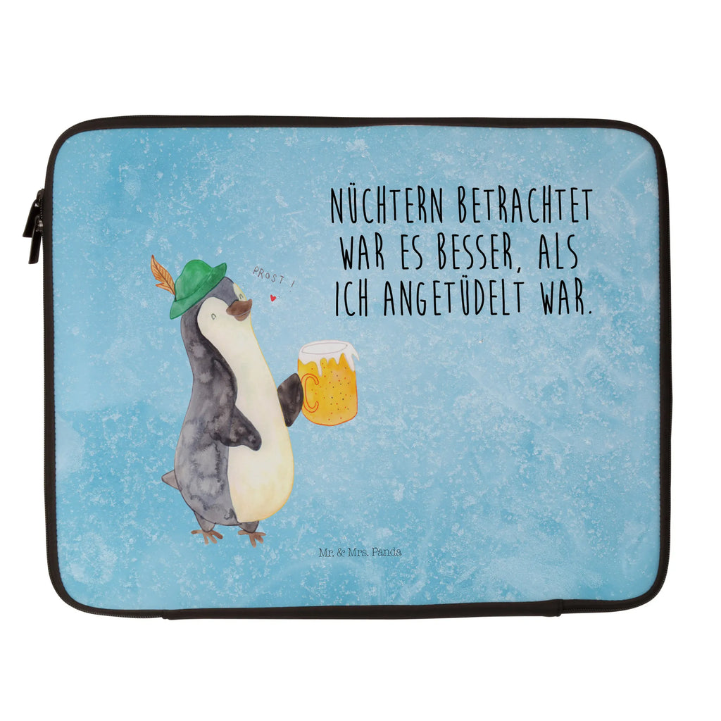 Notebook Tasche Pinguin Bier Notebook Tasche, Laptop, Computertasche, Tasche, Notebook-Tasche, Notebook-Reisehülle, Notebook Schutz, Pinguin, Pinguine, Bier, Oktoberfest