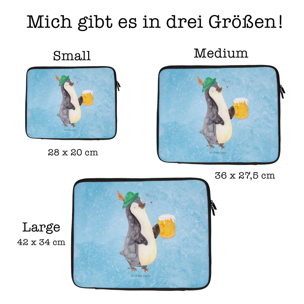 Notebook Tasche Pinguin Bier Notebook Tasche, Laptop, Computertasche, Tasche, Notebook-Tasche, Notebook-Reisehülle, Notebook Schutz, Pinguin, Pinguine, Bier, Oktoberfest