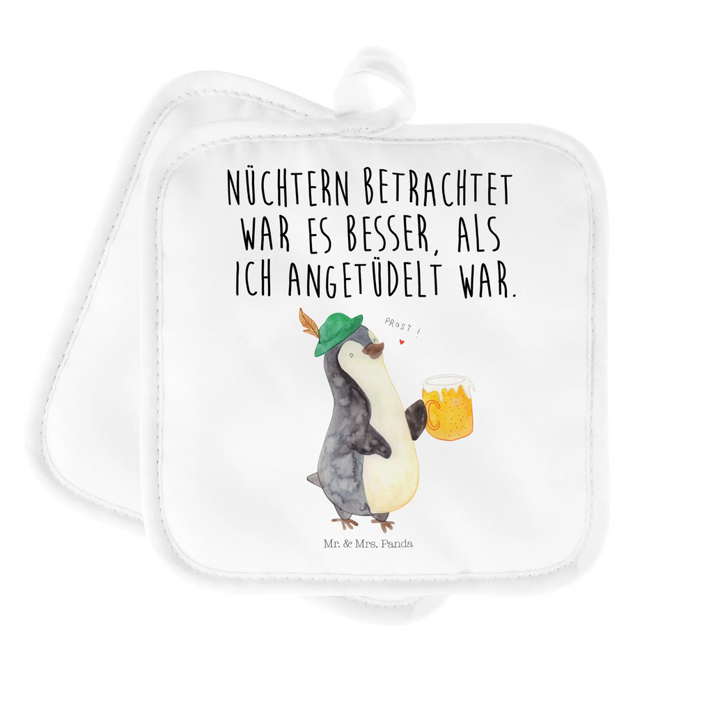 2er Set Topflappen  Pinguin Bier Topflappen, Topfuntersetzer, Ofenhandschuh, Topflappen Set, Topflappen lustig, Topflappen mit Spruch, Ofenhandschuhe, Topfhandschuhe, Topfhandschuh, Topflappenset, Topflappen 2er Set, Schöne Topflappen, Pinguin, Pinguine, Bier, Oktoberfest