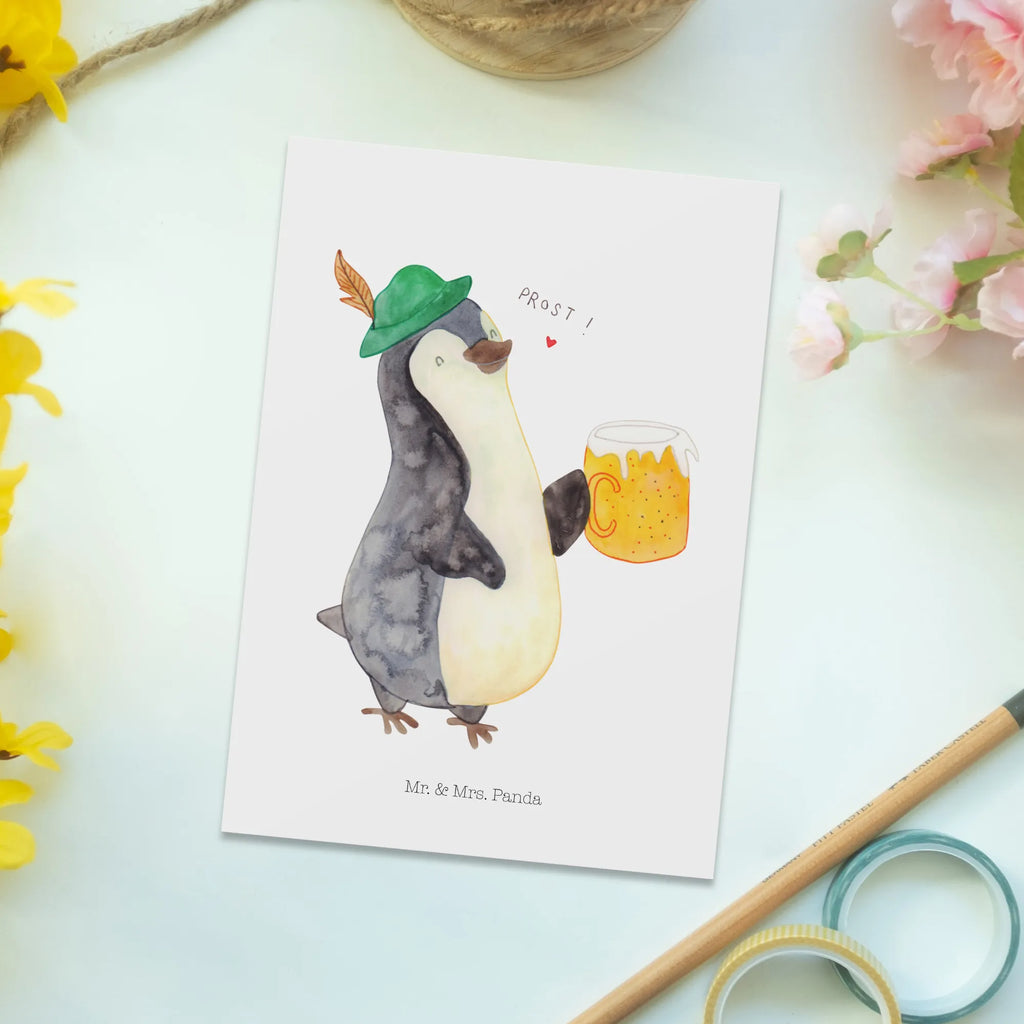 Postkarte Pinguin Bier Postkarte, Karte, Geschenkkarte, Grußkarte, Einladung, Ansichtskarte, Geburtstagskarte, Einladungskarte, Dankeskarte, Ansichtskarten, Einladung Geburtstag, Einladungskarten Geburtstag, Pinguin, Pinguine, Bier, Oktoberfest