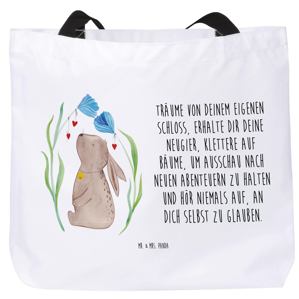 Shopper Hase Blume Beutel, Einkaufstasche, Tasche, Strandtasche, Einkaufsbeutel, Shopper, Schultasche, Freizeittasche, Tragebeutel, Schulbeutel, Alltagstasche, Ostern, Osterhase, Ostergeschenke, Osternest, Osterdeko, Geschenke zu Ostern, Ostern Geschenk, Ostergeschenke Kinder, Ostern Kinder, Hase, Kaninchen, Kind, Taufe, Taufgeschenk, Geburt, Schwangerschaft, erstes Kind, Kindergeburtstag, Geburtstag, Hoffnung, Träume