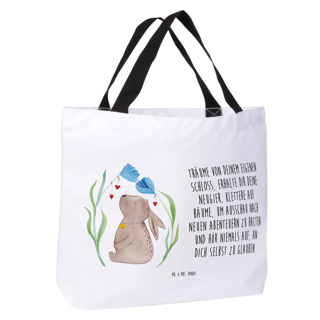 Shopper Hase Blume Beutel, Einkaufstasche, Tasche, Strandtasche, Einkaufsbeutel, Shopper, Schultasche, Freizeittasche, Tragebeutel, Schulbeutel, Alltagstasche, Ostern, Osterhase, Ostergeschenke, Osternest, Osterdeko, Geschenke zu Ostern, Ostern Geschenk, Ostergeschenke Kinder, Ostern Kinder, Hase, Kaninchen, Kind, Taufe, Taufgeschenk, Geburt, Schwangerschaft, erstes Kind, Kindergeburtstag, Geburtstag, Hoffnung, Träume