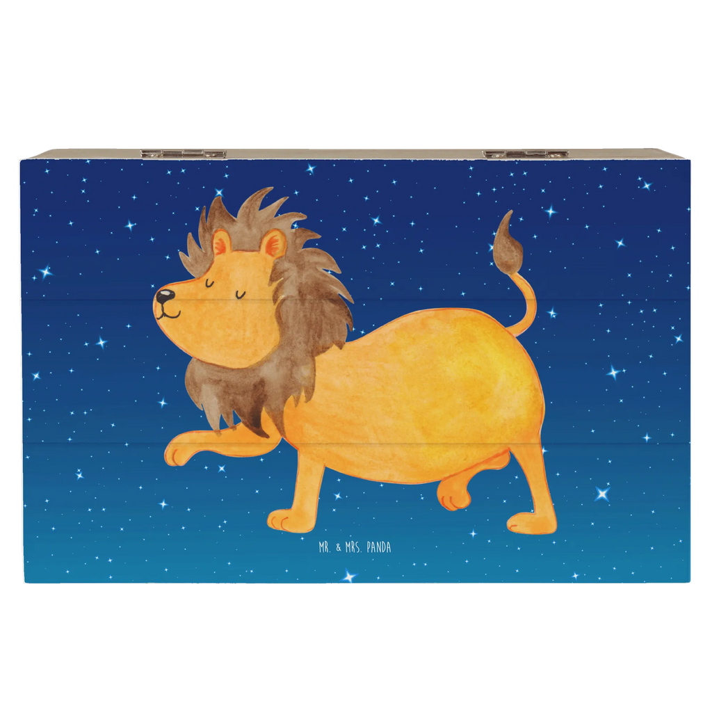 Wooden chest Star sign Lion Holzkiste, Kiste, Schatzkiste, Truhe, Schatulle, XXL, Erinnerungsbox, Erinnerungskiste, Dekokiste, Aufbewahrungsbox, Geschenkbox, Geschenkdose, Tierkreiszeichen, Sternzeichen, Horoskop, Astrologie, Aszendent, Löwe Geschenk, Löwe Sternzeichen, Geschenk Juli, Geburtstag Juli, Geschenk August, Geburtstag August, König der Tiere