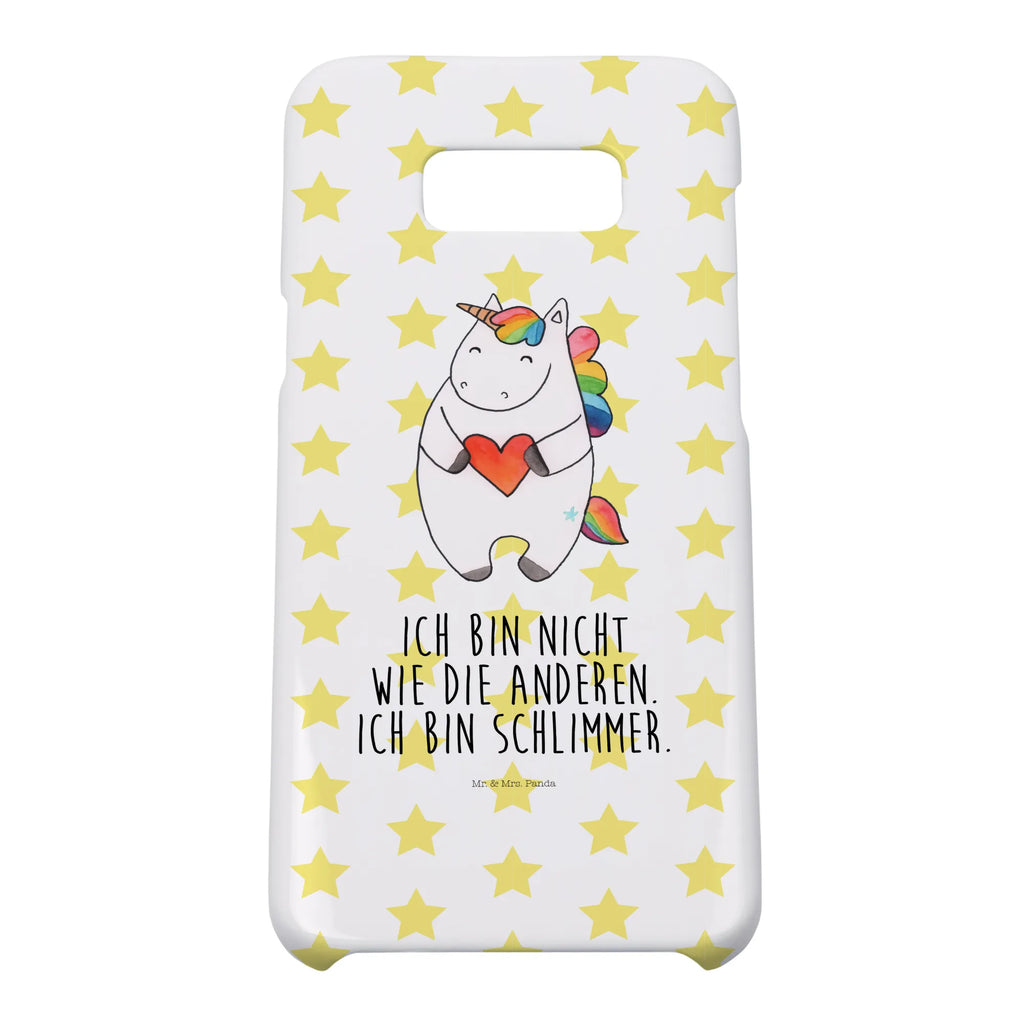 Handyhülle Einhorn Herz Handyhülle, Handycover, Cover, Handy, Hülle, Iphone 10, Iphone X, Einhorn, Einhörner, Einhorn Deko, Unicorn, Herz, schlimm, böse, witzig, lustig, Freundin, anders, bunt