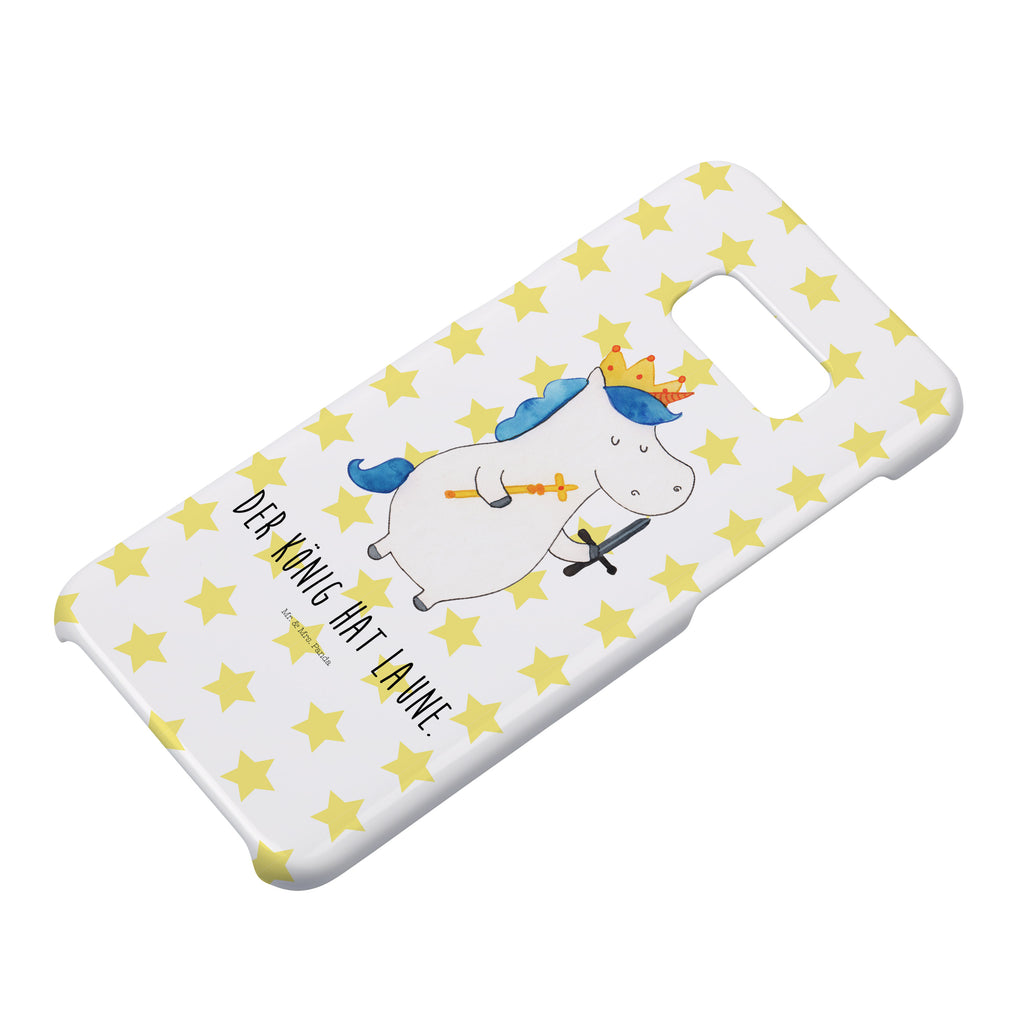 Handyhülle Einhorn König mit Schwert Handyhülle, Handycover, Cover, Handy, Hülle, Iphone 10, Iphone X, Einhorn, Einhörner, Einhorn Deko, Pegasus, Unicorn, König, Ritter, Mittelalter