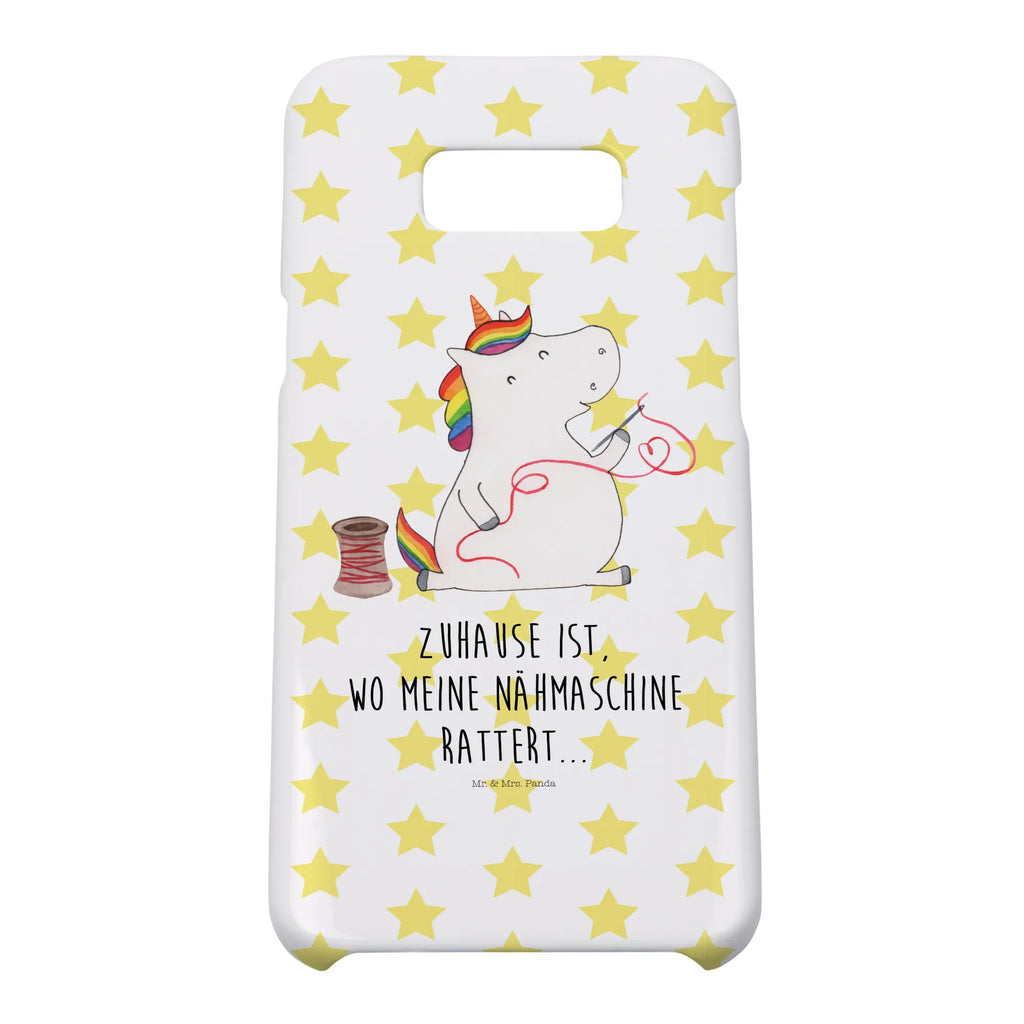 Handyhülle Einhorn Näherin Handyhülle, Handycover, Cover, Handy, Hülle, Iphone 10, Iphone X, Einhorn, Einhörner, Einhorn Deko, Pegasus, Unicorn, Näherin, nähen, Mädchen, Freundin, Häkeln, Stricken, basteln, Nähzimmer