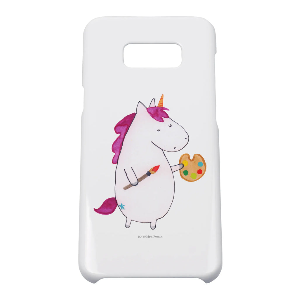 Handyhülle Einhorn Künstler Handyhülle, Handycover, Cover, Handy, Hülle, Iphone 10, Iphone X, Einhorn, Einhörner, Einhorn Deko, Pegasus, Unicorn, Englisch, Künstler, Artist, Malen, Zeichnen, Welt, Farbe, Stift, Pinsel, Geschenk, Maler