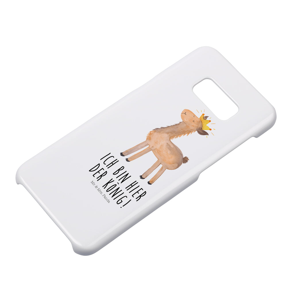 Handyhülle Lama König Handyhülle, Handycover, Cover, Handy, Hülle, Samsung Galaxy S8 plus, Lama, Alpaka, Lamas, König, Königin, Freundin, Mama, Papa, Büro Kollege, Kollegin, Chef, Vorgesetzter, Abi, Abitur