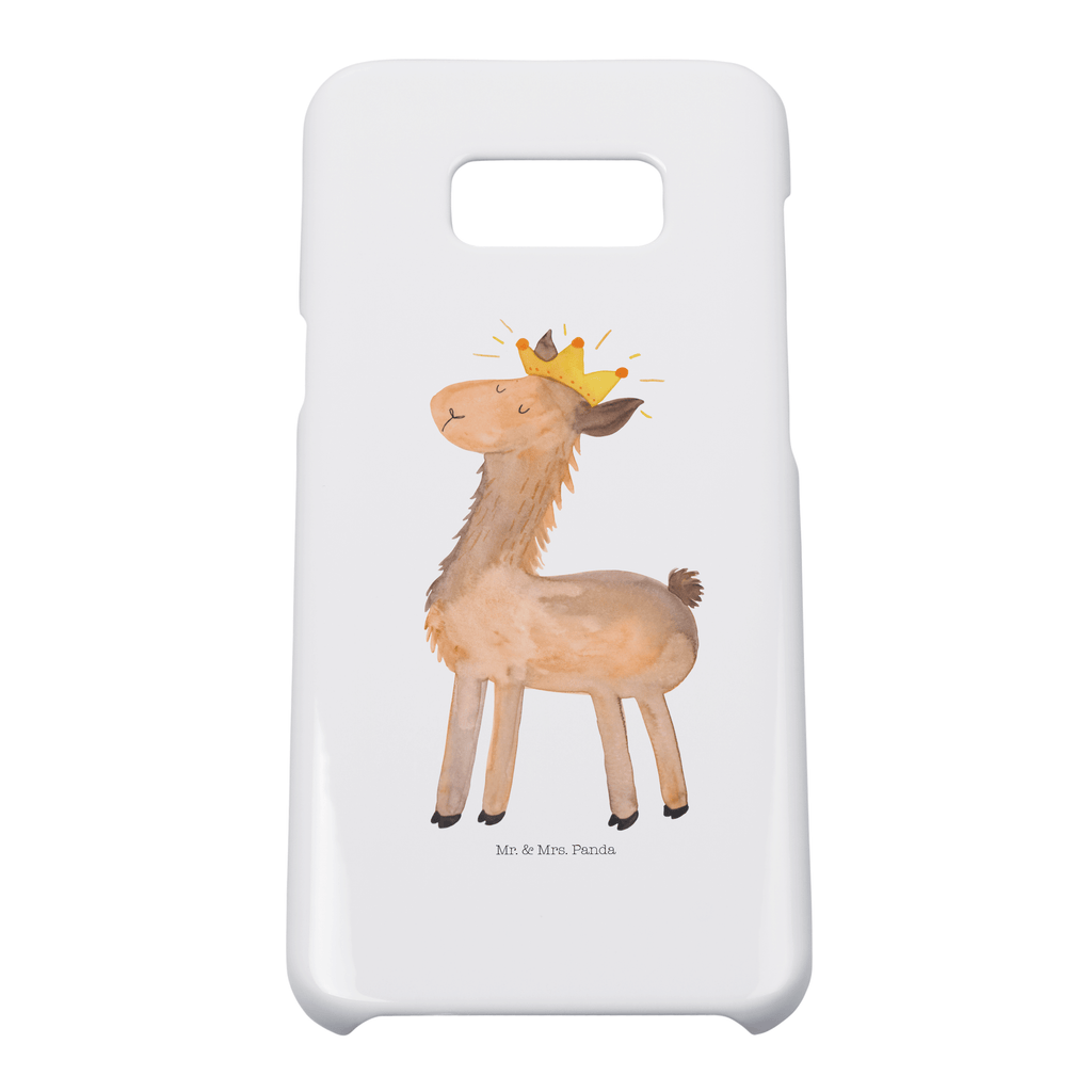 Handyhülle Lama König Handyhülle, Handycover, Cover, Handy, Hülle, Samsung Galaxy S8 plus, Lama, Alpaka, Lamas, König, Königin, Freundin, Mama, Papa, Büro Kollege, Kollegin, Chef, Vorgesetzter, Abi, Abitur