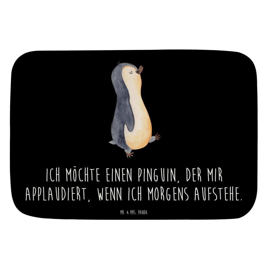 Badvorleger Pinguin marschieren Badematte, Badteppich, Duschvorleger, Badezimmerteppich, Badezimmermatte, Badvorleger, Duschmatte, Duschteppich, Badteppiche, Badgarnitur, Badematten, Teppich Badezimmer, Badezimmermatten, Pinguin, Pinguine, Frühaufsteher, Langschläfer, Bruder, Schwester, Familie