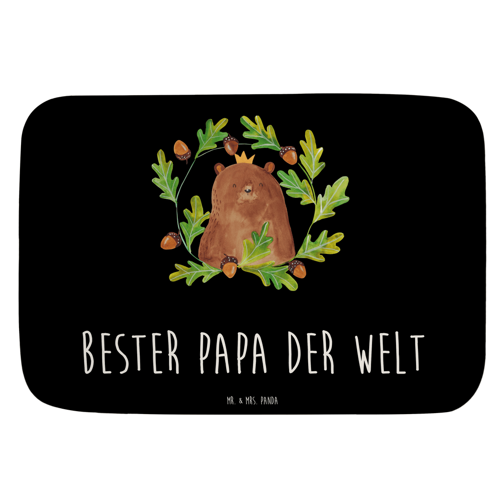 Badvorleger Bär König Badematte, Badteppich, Duschvorleger, Badezimmerteppich, Badezimmermatte, Badvorleger, Duschmatte, Duschteppich, Badteppiche, Badgarnitur, Badematten, Teppich Badezimmer, Badezimmermatten, Bär, Teddy, Teddybär, Papa, Papa Bär, bester Vater, bester Papa, weltbester Papa, Vatertag, Vater, Dad, Daddy, Papi