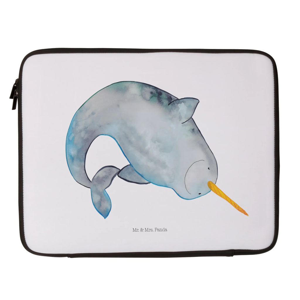 Notebook Tasche Narwal Notebook Tasche, Laptop, Computertasche, Tasche, Notebook-Tasche, Notebook-Reisehülle, Notebook Schutz, Meerestiere, Meer, Urlaub, Narwal, Wal, Putzen, Hausfrau, Junggesellin, aufräumen, Kinderzimmer