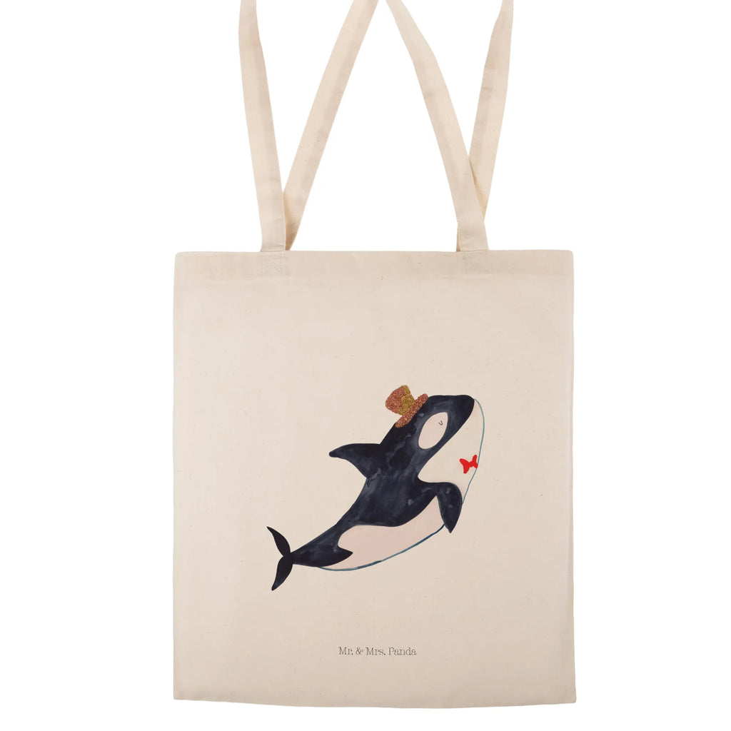 Tragetasche Orca Zylinder Beuteltasche, Beutel, Einkaufstasche, Jutebeutel, Stoffbeutel, Tasche, Shopper, Umhängetasche, Strandtasche, Schultertasche, Stofftasche, Tragetasche, Badetasche, Jutetasche, Einkaufstüte, Laptoptasche, Meerestiere, Meer, Urlaub, Narwal, Glitter, Konfetti, Glitzer, Geburtstag, Feier, Fete, Fest, Glückwunsch, Orca