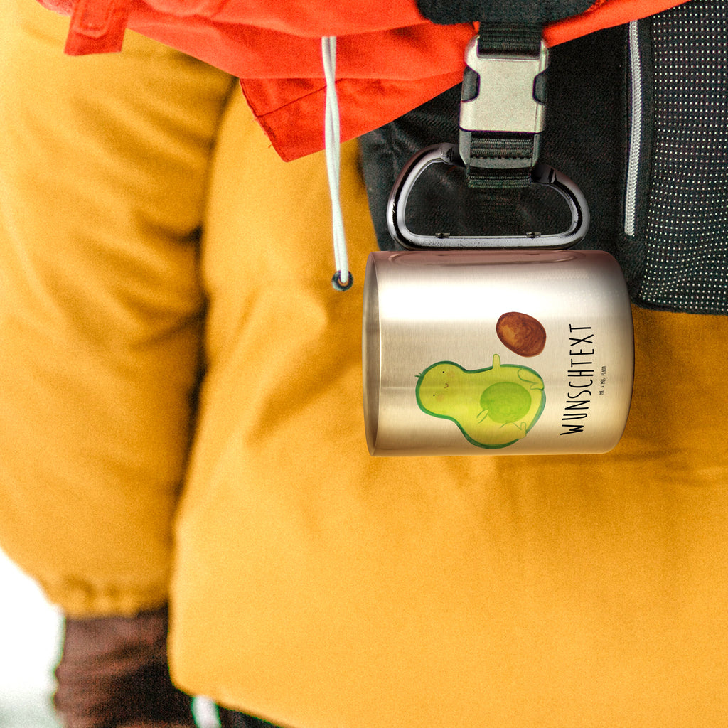 Personalisierter Edelstahlbecher Avocado rollt Kern Personalisierte Edelstahltasse, Personalisierter Edelstahlbecher, Personalisierter Outdoor Becher, Personalisierte Outdoor Tasse, Avocado, Veggie, Vegan, Gesund, Avocados, Schwanger, Geburt, Geburtstag, Säugling, Kind, erstes Kind, zur Geburt, Schwangerschaft, Babyparty, Baby, große Liebe, Liebe, Love