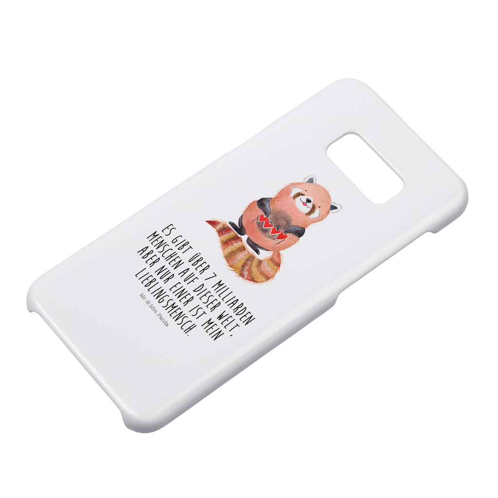 Handyhülle Roter Panda Handyhülle, Handycover, Cover, Handy, Hülle, Iphone 10, Iphone X, Tiermotive, Gute Laune, lustige Sprüche, Tiere, Panda, Liebe, Rot, Herz, Liebling, Lieblingsmensch