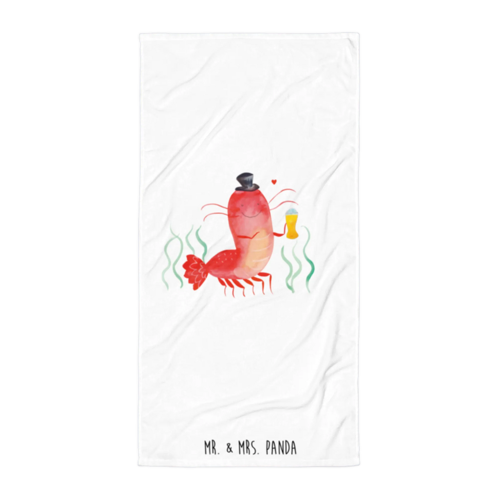 XL bath towel lobster Wheat Handtuch, Badetuch, Duschtuch, Strandtuch, Saunatuch, Meerestiere, Meer, Urlaub, Garnele, Garnelen, Bier, Kochen, Männerhaushalt, Junggeselle, Junggesellin, Bierliebhaber, Kneipe, Gasthaus, Wirtschaft