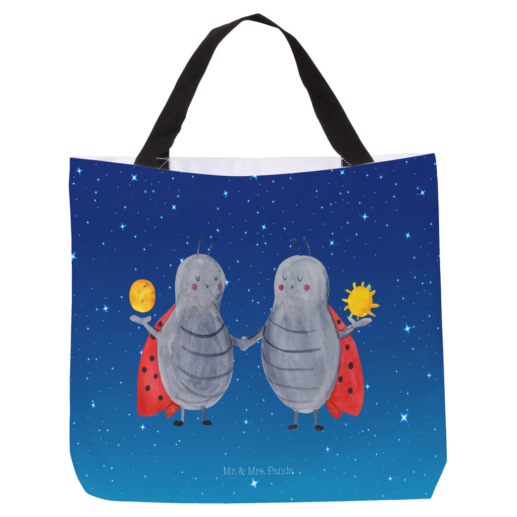 Shopper Sternzeichen Zwilling Beutel, Einkaufstasche, Tasche, Strandtasche, Einkaufsbeutel, Shopper, Schultasche, Freizeittasche, Tragebeutel, Schulbeutel, Alltagstasche, Tierkreiszeichen, Sternzeichen, Horoskop, Astrologie, Aszendent, Zwillinge, Zwilling Geschenk, Zwilling Sternzeichen, Geburtstag Mai, Geschenk Mai, Geschenk Juni, Marienkäfer, Glückskäfer, Zwillingsbruder, Zwillingsschwester