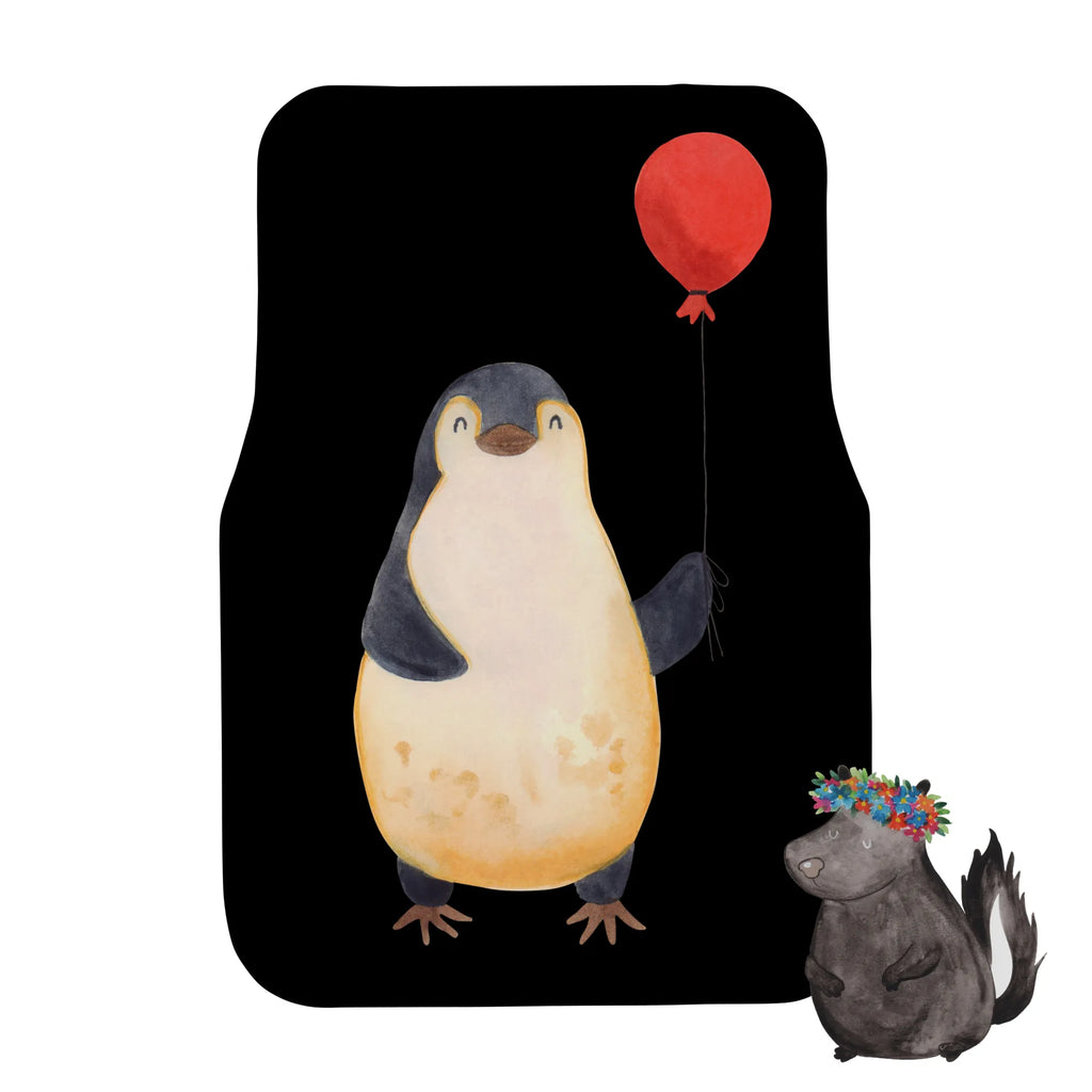 Fahrer Autofußmatte Pinguin Luftballon Autofußmatten, Fußmatte Auto, Fahrer, Schmutzmatte Auto, Pinguin, Pinguine, Luftballon, Tagträume, Lebenslust, Geschenk Freundin, Geschenkidee, beste Freundin, Motivation, Neustart, neues Leben, Liebe, Glück