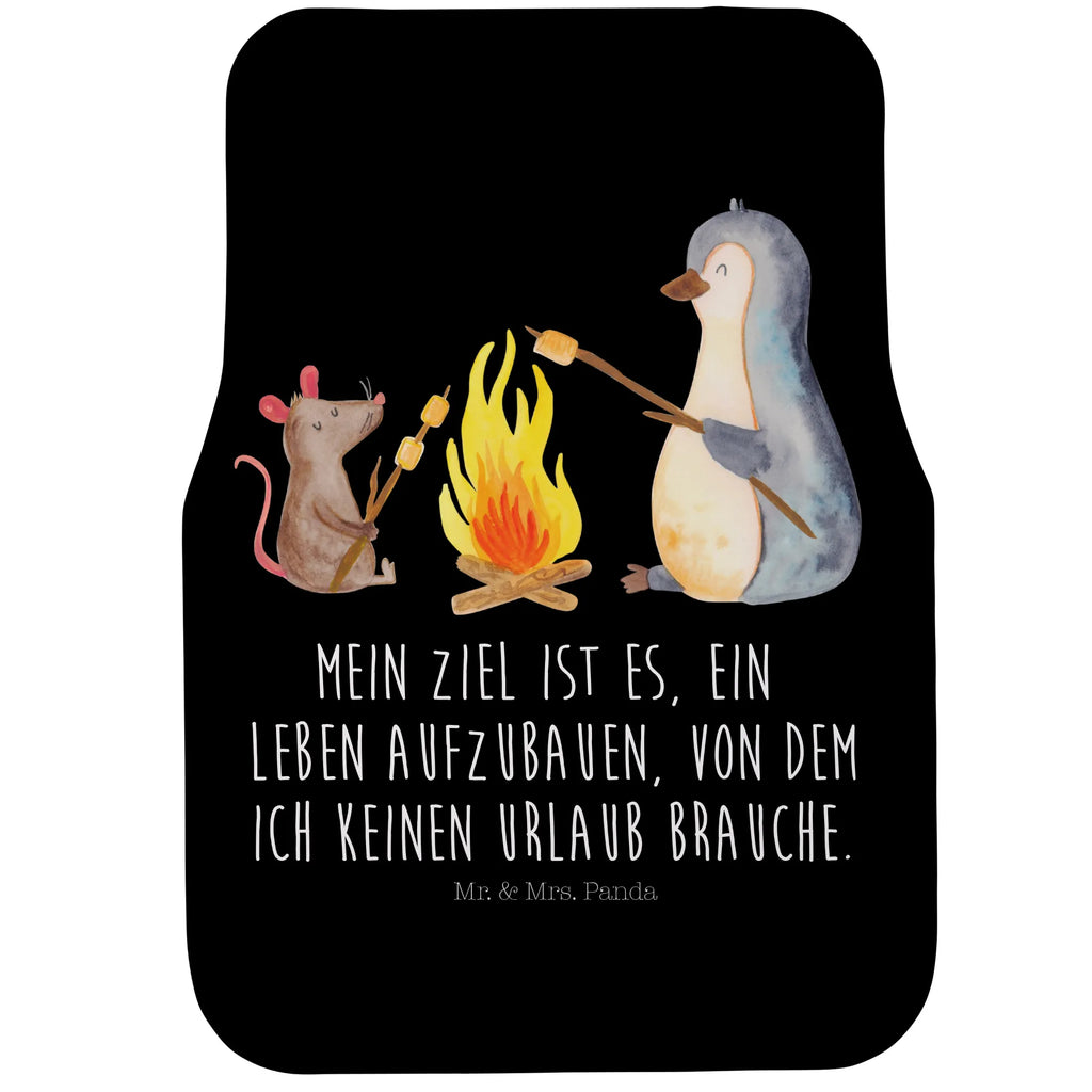 Fahrer Autofußmatte Pinguin Lagerfeuer Autofußmatten, Fußmatte Auto, Fahrer, Schmutzmatte Auto, Pinguin, Maus, Pinguine, Lagerfeuer, Leben, Arbeit, Job, Motivation, Büro, Büroalltag, Lebensspruch, Lebensmotivation, Neustart, Liebe, grillen, Feuer, Marshmallows