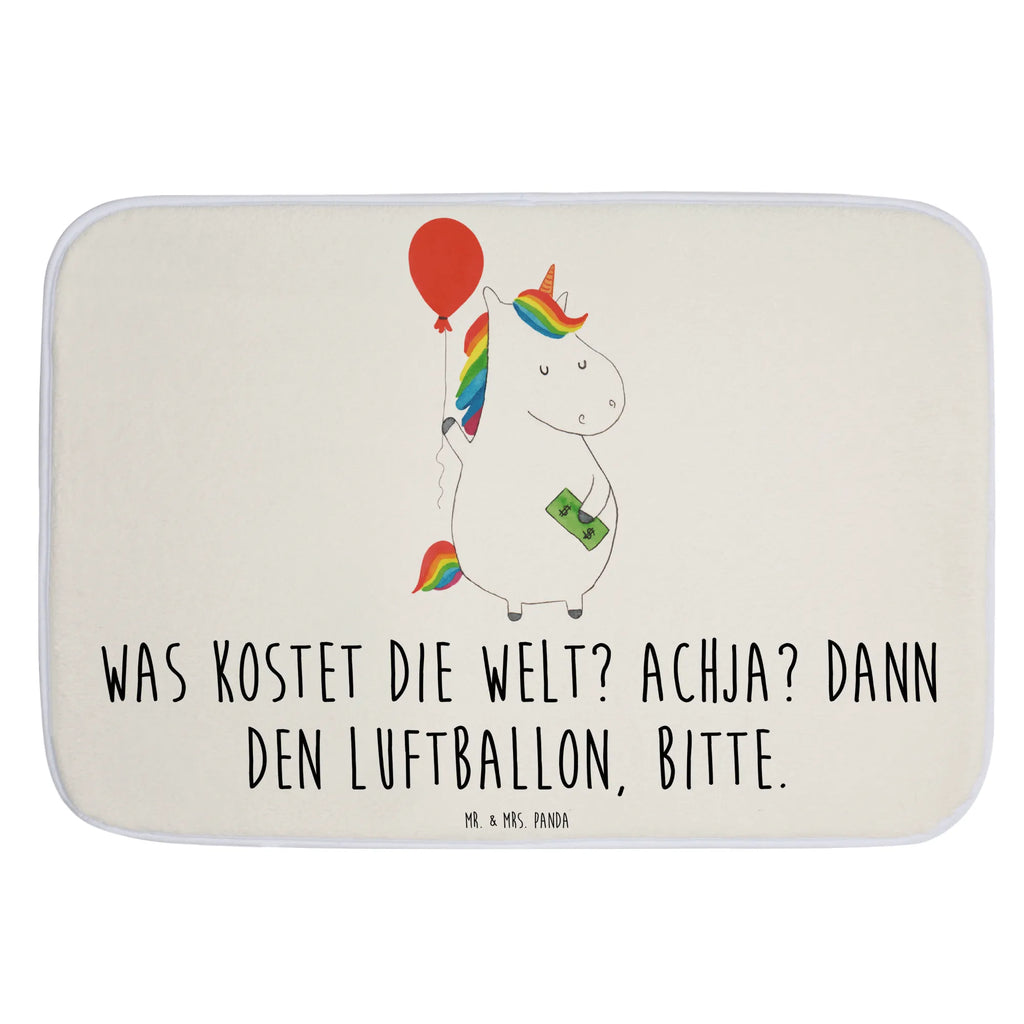 Badvorleger Einhorn Luftballon Badematte, Badteppich, Duschvorleger, Badezimmerteppich, Badezimmermatte, Badvorleger, Duschmatte, Duschteppich, Badteppiche, Badgarnitur, Badematten, Teppich Badezimmer, Badezimmermatten, Einhorn, Einhörner, Einhorn Deko, Pegasus, Unicorn, Luftballon, Geld, Lebenslust, Freude, Geschenk, Freundin