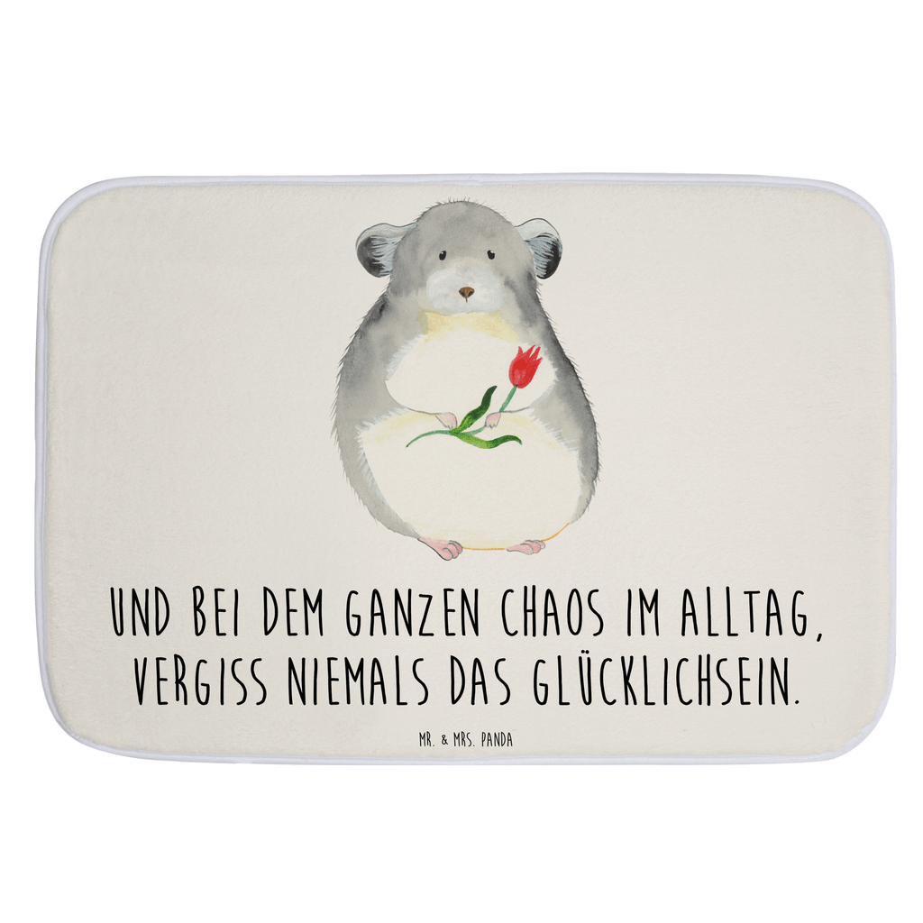 Badvorleger Chinchilla Blume Badematte, Badteppich, Duschvorleger, Badezimmerteppich, Badezimmermatte, Badvorleger, Duschmatte, Duschteppich, Badteppiche, Badgarnitur, Badematten, Teppich Badezimmer, Badezimmermatten, Tiermotive, Gute Laune, lustige Sprüche, Tiere, Chinchilla, Chinchillas, Liebeskummer, Kummer, Depressionen, traurig sein, Chaos, Glücklichsein, Büro, Büroalltag