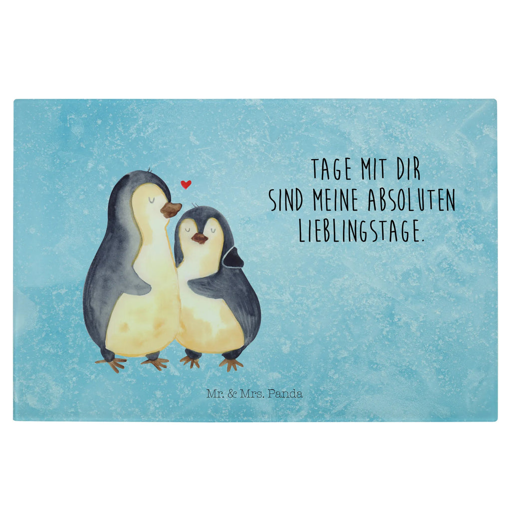 Glasschneidebrett Pinguin umarmen Glasschneidebrett, Schneidebrett, Frühstücksbrett, Küche, Pinguin, Liebe, Liebespaar, Liebesbeweis, Liebesgeschenk, Verlobung, Jahrestag, Hochzeitstag, Hochzeit, Hochzeitsgeschenk