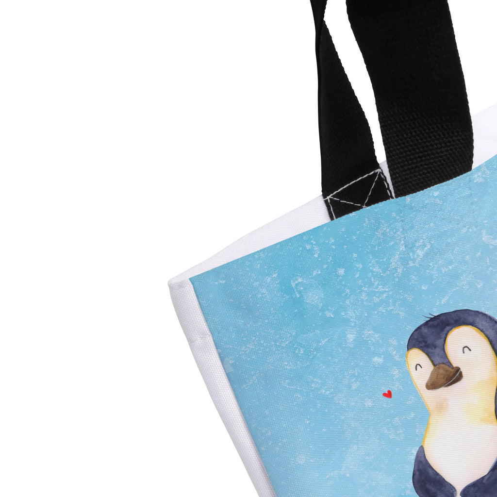 Shopper Pinguin Diät Beutel, Einkaufstasche, Tasche, Strandtasche, Einkaufsbeutel, Shopper, Schultasche, Freizeittasche, Tragebeutel, Schulbeutel, Alltagstasche, Pinguin, Pinguine, Diät, Abnehmen, Abspecken, Gewicht, Motivation, Selbstliebe, Körperliebe, Selbstrespekt