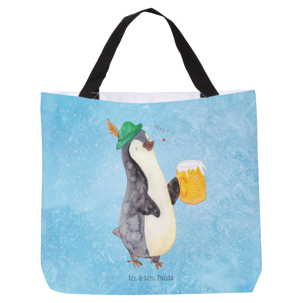 Shopper Pinguin Bier Beutel, Einkaufstasche, Tasche, Strandtasche, Einkaufsbeutel, Shopper, Schultasche, Freizeittasche, Tragebeutel, Schulbeutel, Alltagstasche, Pinguin, Pinguine, Bier, Oktoberfest