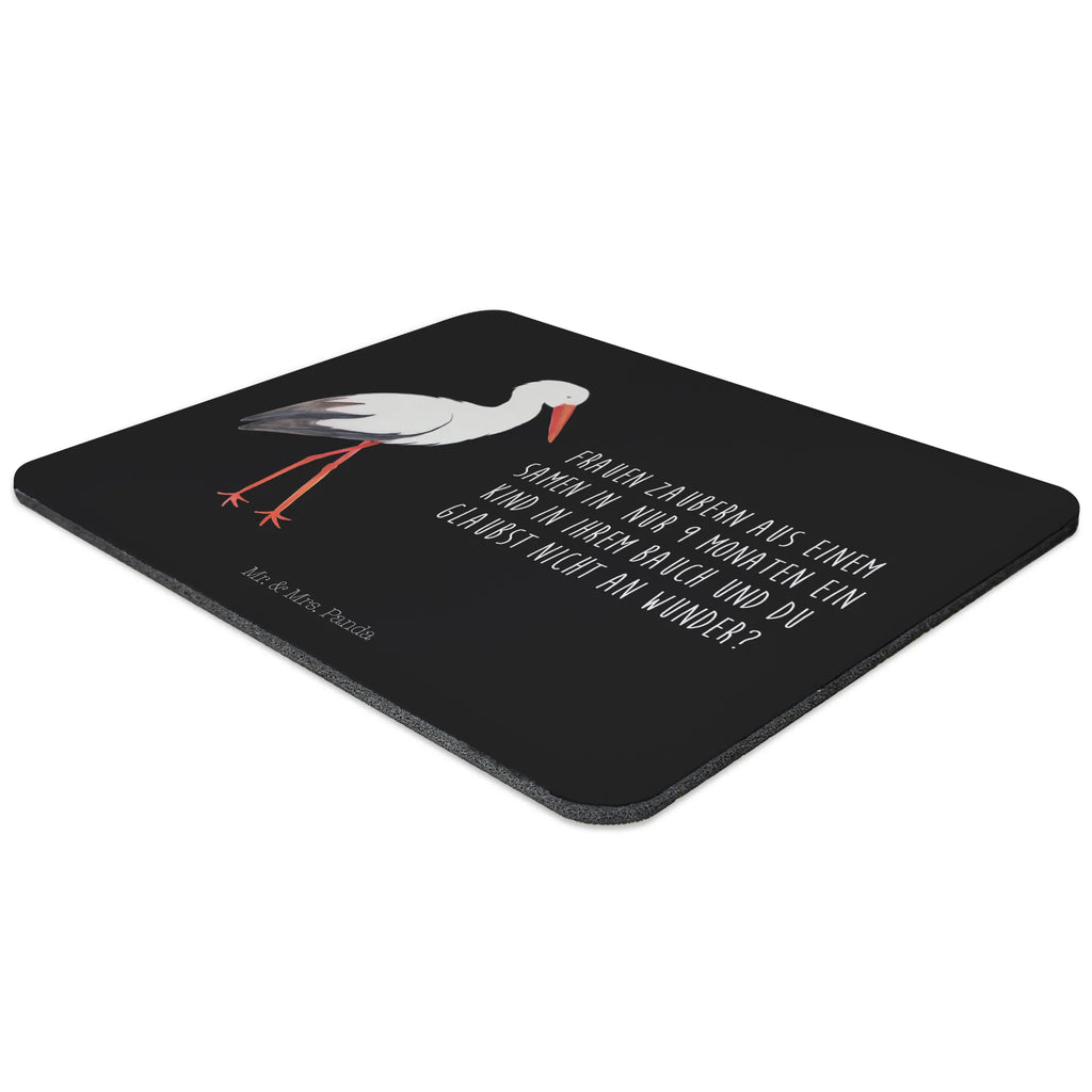 Mauspad Storch Mousepad, Computer zubehör, Büroausstattung, PC Zubehör, Arbeitszimmer, Mauspad, Einzigartiges Mauspad, Designer Mauspad, Mausunterlage, Mauspad Büro, Tiermotive, Gute Laune, lustige Sprüche, Tiere, Storch, Störche, Schwangerschaft, Geburt, Mutter, Mütter, Mutter werden, Schwanger, Babybauch, Baby