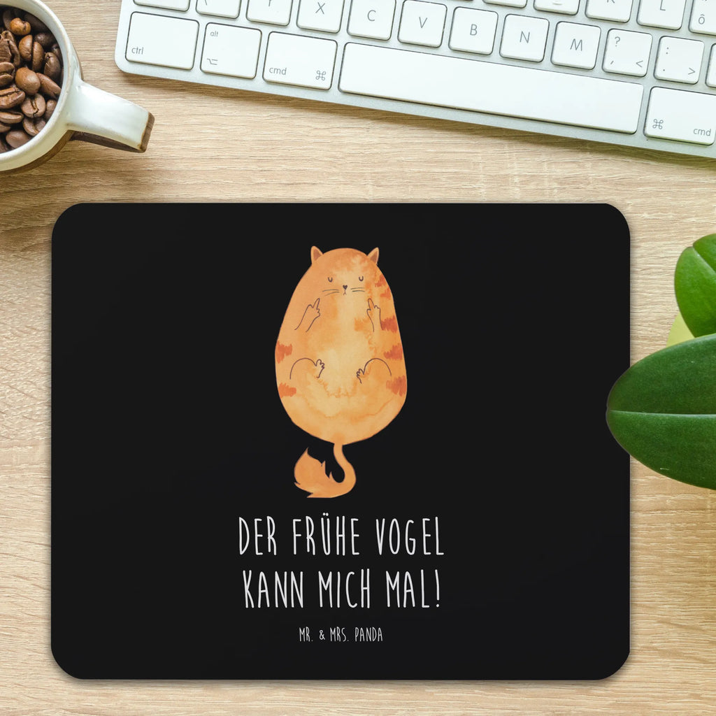 Mauspad Katze Frühaufsteher Mousepad, Computer zubehör, Büroausstattung, PC Zubehör, Arbeitszimmer, Mauspad, Einzigartiges Mauspad, Designer Mauspad, Mausunterlage, Mauspad Büro, Katze, Katzenmotiv, Katzenfan, Katzendeko, Katzenfreund, Katzenliebhaber, Katzenprodukte, Katzenartikel, Katzenaccessoires, Katzensouvenirs, Katzenliebhaberprodukte, Katzenmotive, Der frühe Vogel kann mich mal, Morgenmuffel, Frühaufsteher, Kaffee, Katzen, Kater, Mietze