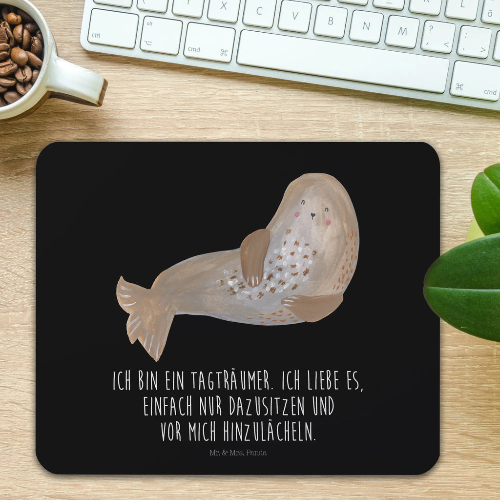 Mauspad Robbe lachend Mousepad, Computer zubehör, Büroausstattung, PC Zubehör, Arbeitszimmer, Mauspad, Einzigartiges Mauspad, Designer Mauspad, Mausunterlage, Mauspad Büro, Tiermotive, Gute Laune, lustige Sprüche, Tiere, Robbe, Robben, Seehund, Strand, Meerestier, Ostsee, Nordsee