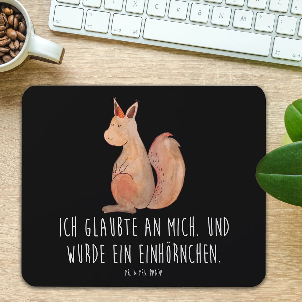 Mauspad Einhörnchen Glaube Mousepad, Computer zubehör, Büroausstattung, PC Zubehör, Arbeitszimmer, Mauspad, Einzigartiges Mauspad, Designer Mauspad, Mausunterlage, Mauspad Büro, Einhorn, Einhörner, Einhorn Deko, Pegasus, Unicorn, Einhörnchen, Eichhörnchen, Eichhorn