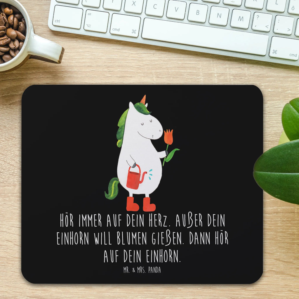 Mauspad Einhorn Gärtner Mousepad, Computer zubehör, Büroausstattung, PC Zubehör, Arbeitszimmer, Mauspad, Einzigartiges Mauspad, Designer Mauspad, Mausunterlage, Mauspad Büro, Einhorn, Einhörner, Einhorn Deko, Pegasus, Unicorn, Luftballon, Gießkanne, Giesskanne, Lebenslust, Freude, Blume, Freundin, Garten, Stiefel