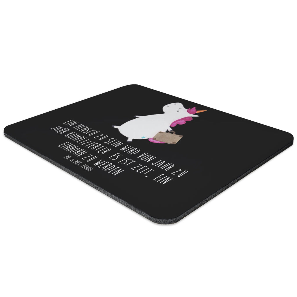 Mauspad Einhorn Koffer Mousepad, Computer zubehör, Büroausstattung, PC Zubehör, Arbeitszimmer, Mauspad, Einzigartiges Mauspad, Designer Mauspad, Mausunterlage, Mauspad Büro, Einhorn, Einhörner, Einhorn Deko, Pegasus, Unicorn, unicorn, Koffer, Verreisen, Reise, Gepäck, Abenteuer, Erwachsen, Kind, albern, Spaß, lustig, witzig