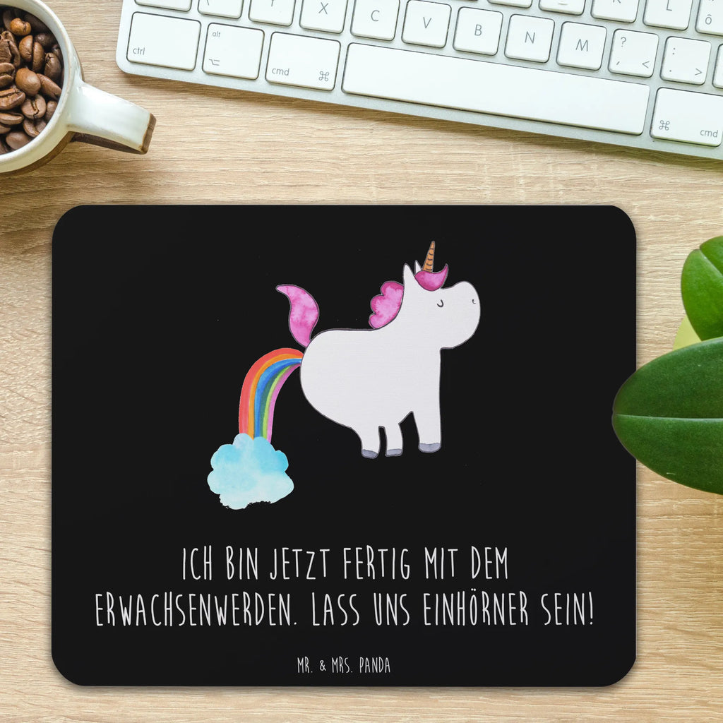 Mauspad Einhorn Pupsend Mousepad, Computer zubehör, Büroausstattung, PC Zubehör, Arbeitszimmer, Mauspad, Einzigartiges Mauspad, Designer Mauspad, Mausunterlage, Mauspad Büro, Einhorn, Einhörner, Einhorn Deko, Pegasus, Unicorn, Pups, Regenbogen, Glitzer, Einhornpower, Erwachsenwerden, Spaß, lustig, Freundin