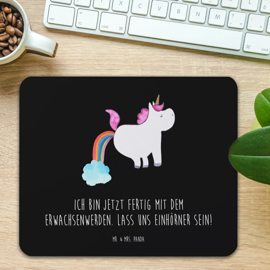 Mauspad Einhorn Pupsend Mousepad, Computer zubehör, Büroausstattung, PC Zubehör, Arbeitszimmer, Mauspad, Einzigartiges Mauspad, Designer Mauspad, Mausunterlage, Mauspad Büro, Einhorn, Einhörner, Einhorn Deko, Pegasus, Unicorn, Pups, Regenbogen, Glitzer, Einhornpower, Erwachsenwerden, Spaß, lustig, Freundin