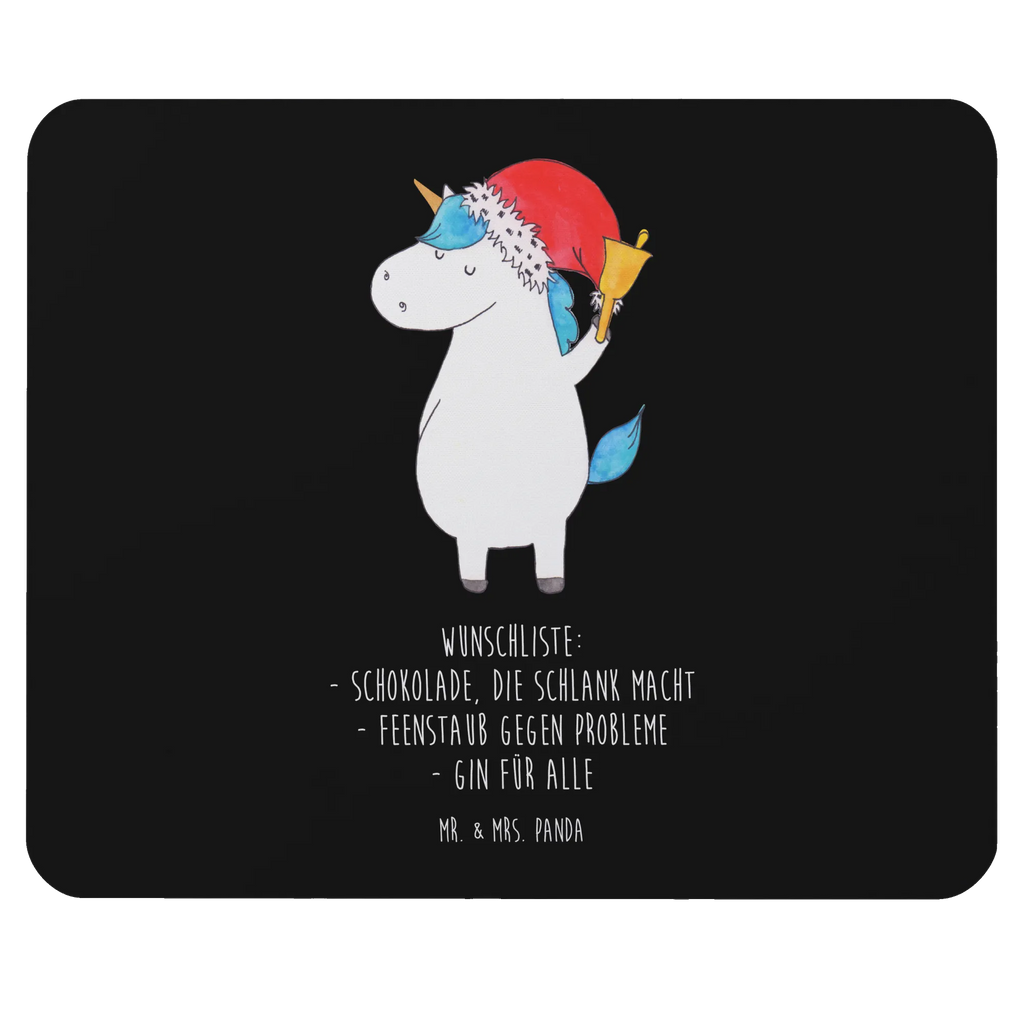 Mauspad Einhorn Weihnachtsmann Mousepad, Computer zubehör, Büroausstattung, PC Zubehör, Arbeitszimmer, Mauspad, Einzigartiges Mauspad, Designer Mauspad, Mausunterlage, Mauspad Büro, Einhorn, Einhörner, Einhorn Deko, Pegasus, Unicorn, Gin, Schokolade, Schoki, Weihnachten, Weihnachtsmann, Nikolaus, Wunschzettel, Wunschliste, Feenstaub