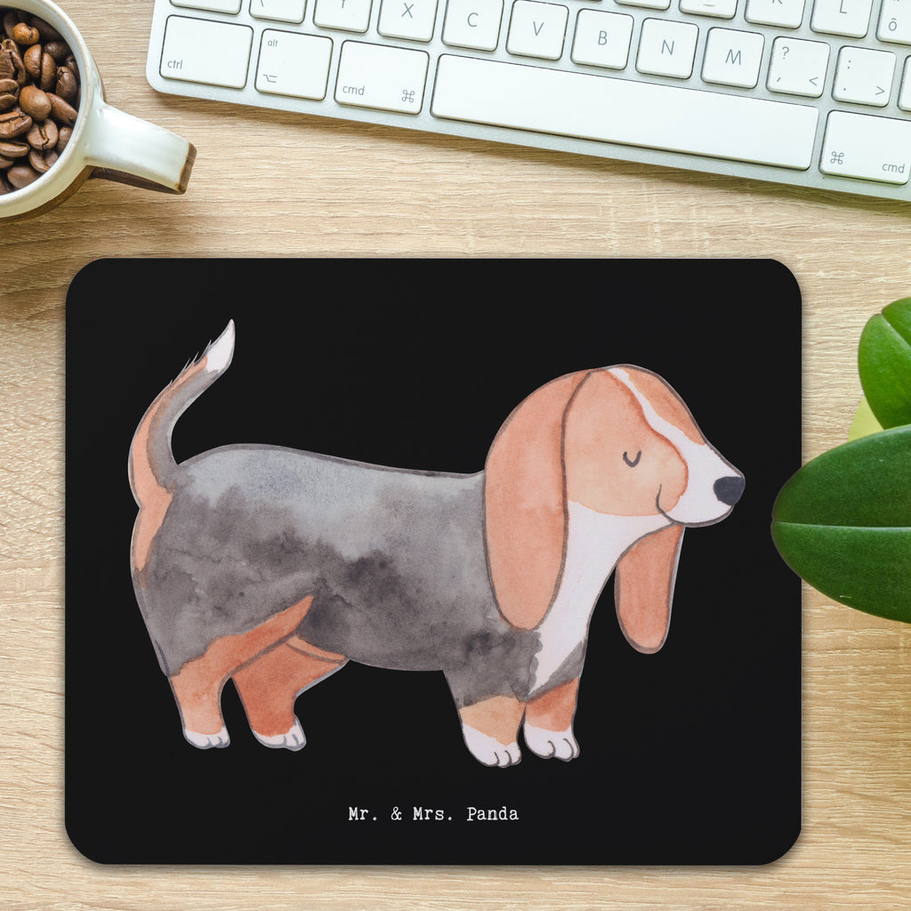 Mauspad Basset Hound Lebensretter Mousepad, Computer zubehör, Büroausstattung, PC Zubehör, Arbeitszimmer, Mauspad, Einzigartiges Mauspad, Designer Mauspad, Mausunterlage, Mauspad Büro, Hund, Hunderasse, Rassehund, Hundebesitzer, Geschenk, Tierfreund, Schenken, Welpe, Basset Hound, Basset