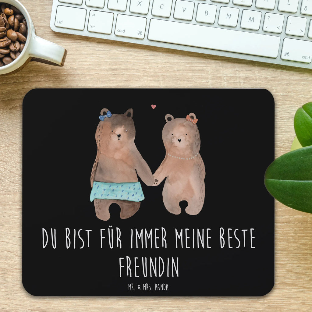 Mauspad Bär Freundin Mousepad, Computer zubehör, Büroausstattung, PC Zubehör, Arbeitszimmer, Mauspad, Einzigartiges Mauspad, Designer Mauspad, Mausunterlage, Mauspad Büro, Bär, Teddy, Teddybär, Bär Freundin Beste Freund Liebe Liebesbeweis Verliebt Kumpel Kumpeliene