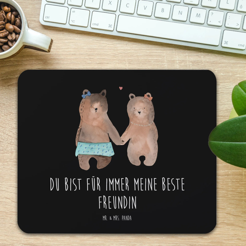 Mauspad Bär Freundin Mousepad, Computer zubehör, Büroausstattung, PC Zubehör, Arbeitszimmer, Mauspad, Einzigartiges Mauspad, Designer Mauspad, Mausunterlage, Mauspad Büro, Bär, Teddy, Teddybär, Bär Freundin Beste Freund Liebe Liebesbeweis Verliebt Kumpel Kumpeliene