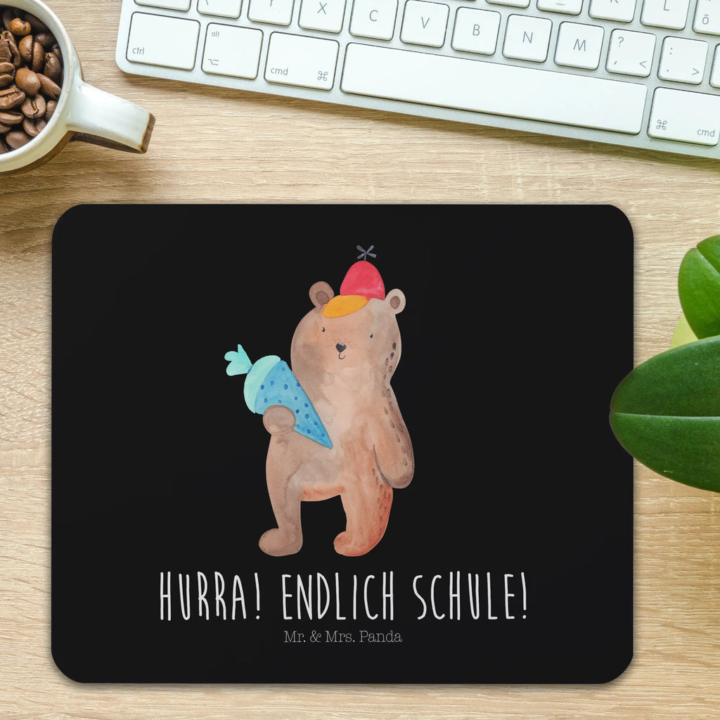 Mauspad Bär mit Schultüte Mousepad, Computer zubehör, Büroausstattung, PC Zubehör, Arbeitszimmer, Mauspad, Einzigartiges Mauspad, Designer Mauspad, Mausunterlage, Mauspad Büro, Bär, Teddy, Teddybär, Bär Motiv, Schultüte, Erster Schultag Geschenk, Einschulung Geschenk, Schule Geschenk, Grundschule, Schulanfang, Schulbeginn